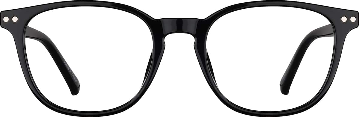 Front view without clip-on of Polarized Magnetic Clip On Glasses 99122121 in Black