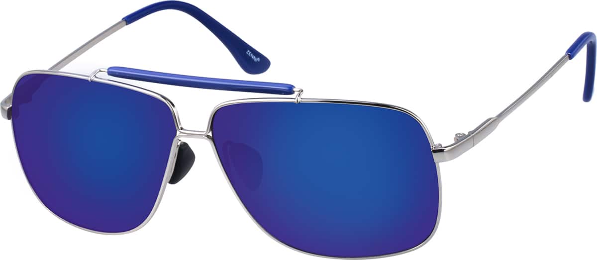 Angle view of Sunglasses A10102211 in Silver