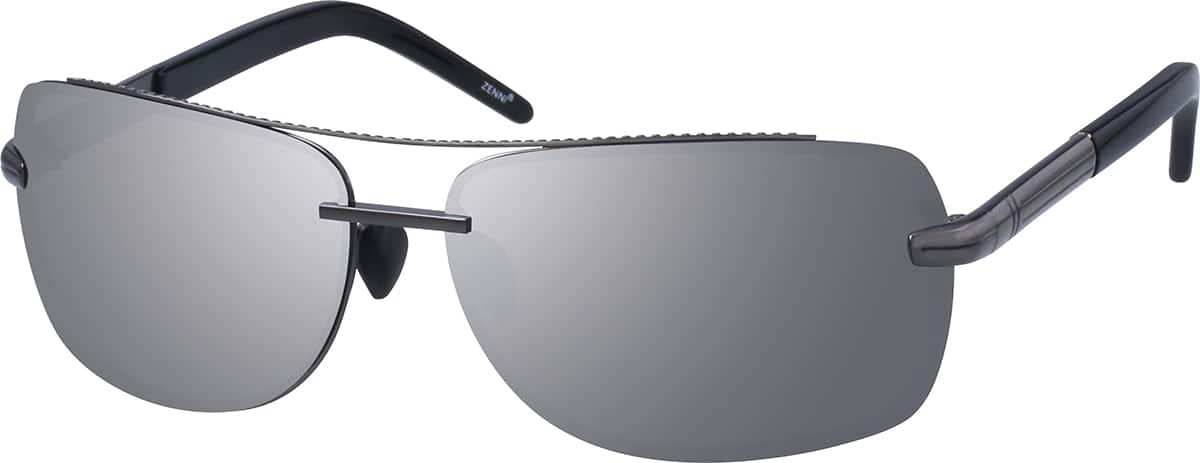 Angle view of Sunglasses A10102412 in Gray