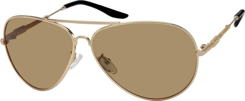 Angle view of Sunglasses A10110914 in Gold