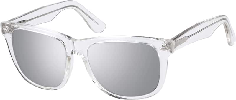 Angle view of Sunglasses A10120223 in Clear