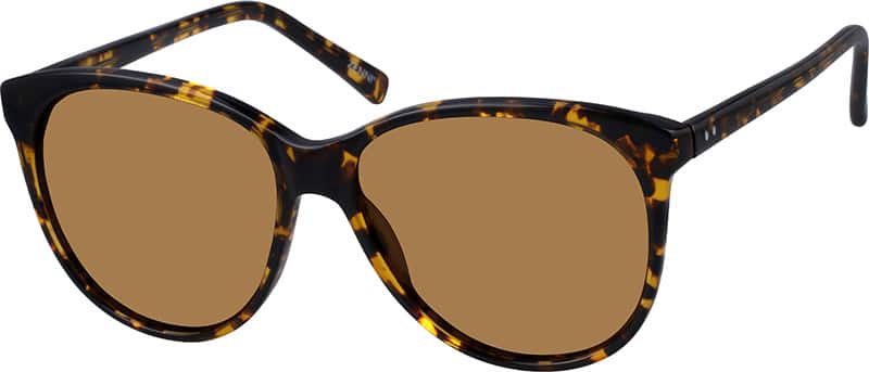 Angle view of Sunglasses A10120725 in Tortoiseshell