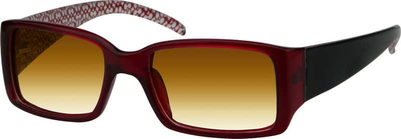 Angle view of Sunglasses A8235318 in Red