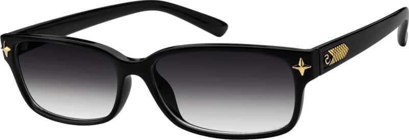 Angle view of Sunglasses A8256821 in Black