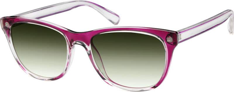 Angle view of Sunglasses A8258317 in Purple