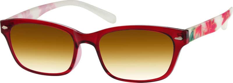 Angle view of Sunglasses A8259318 in Red