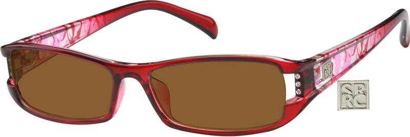 Angle view of Sunglasses A8274718 in Red