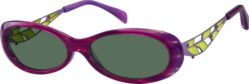 Angle view of Sunglasses A8723517 in Purple