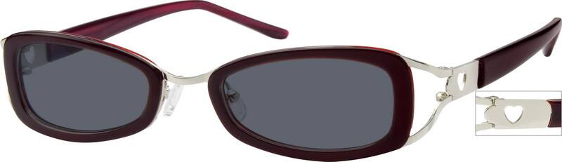 Angle view of Sunglasses A8725118 in Silver