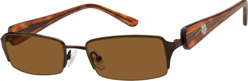 Angle view of Sunglasses A8756615 in Brown