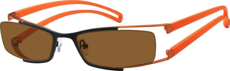 Angle view of Sunglasses A8763422 in Orange
