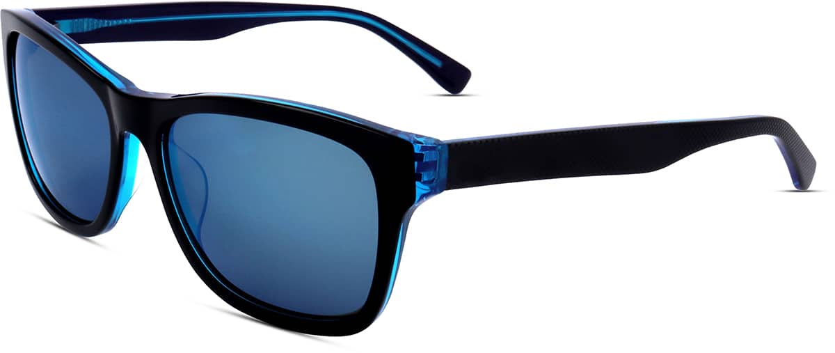Angle view of Lacoste LAC683S LAC683S16 in Azul