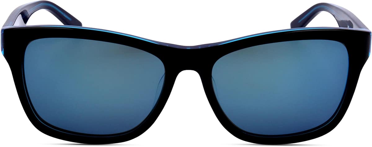 Front view of Lacoste LAC683S LAC683S16 in Azul