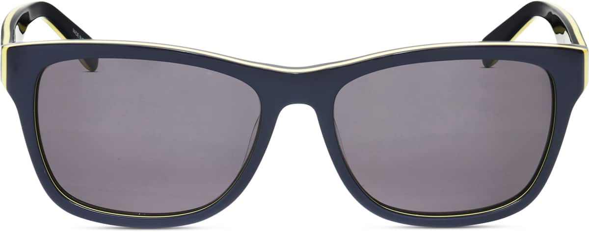 Front view of Lacoste LAC683S LAC683S26 in Azul marino