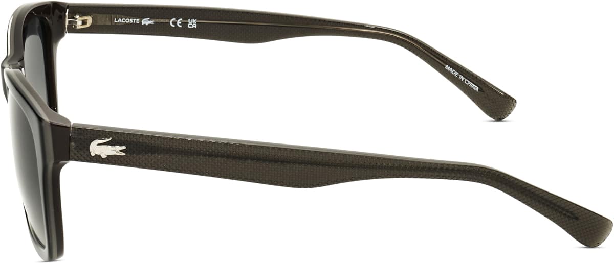 Side view of Lacoste LAC683SP LAC683SP21 in Negro