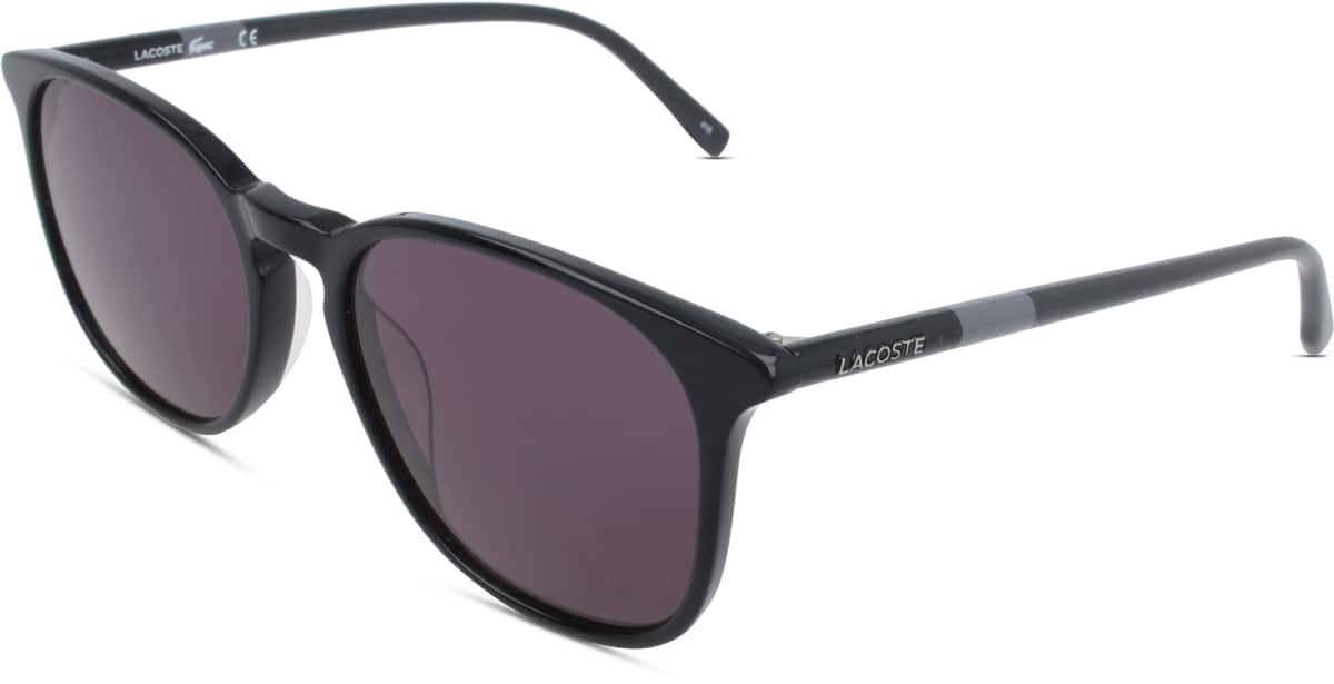 Angle view of Lacoste LAC813S LAC813S21 in Black
