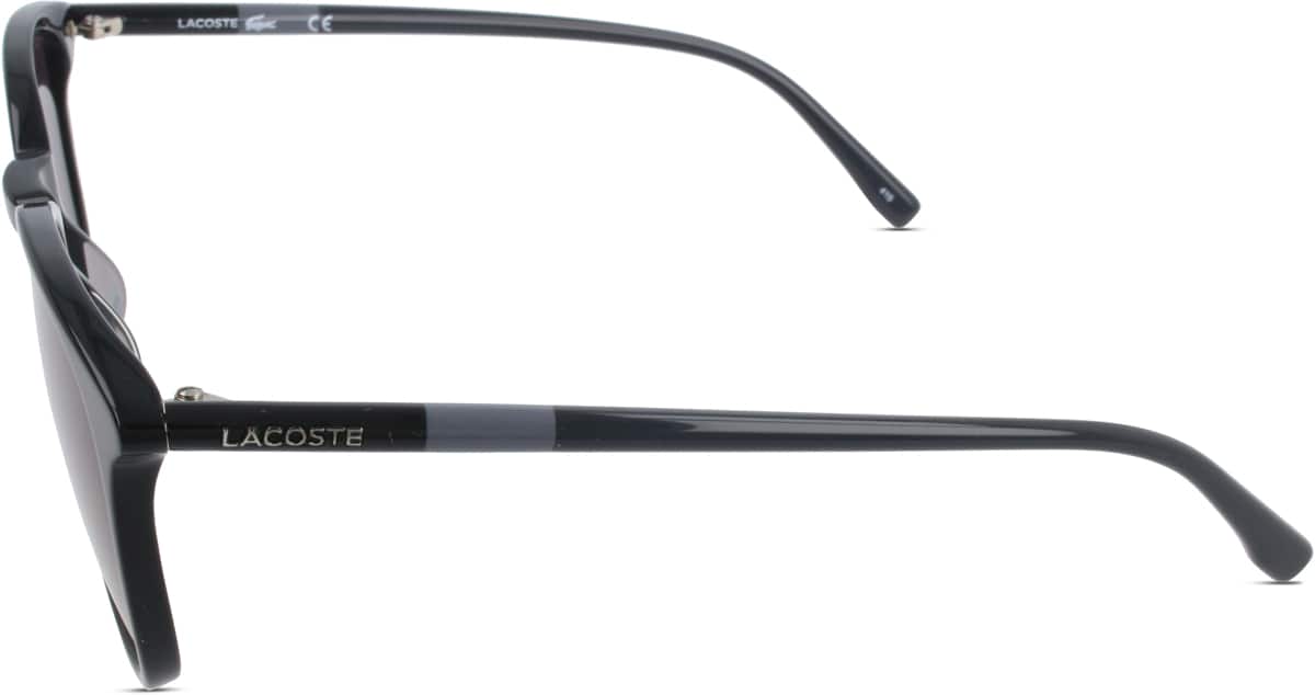 Side view of Lacoste LAC813S LAC813S21 in Black