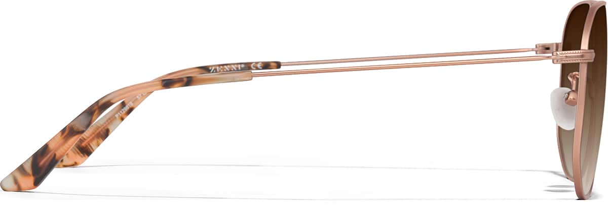 Side view of Hayden P1129919 in Rose Gold
