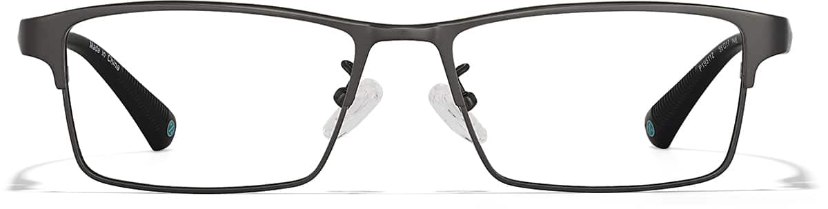 Front view of Too Smooth P195112 in Gray