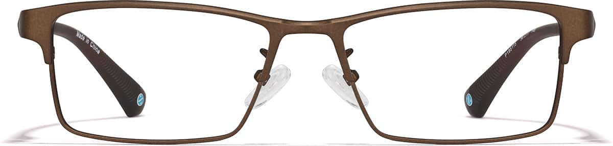 Front view of Too Smooth P195115 in Brown