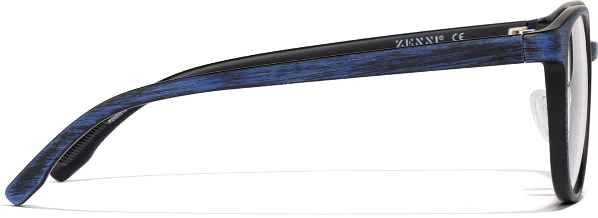 Side view of Lunettes rondes P2020516 in Bleu