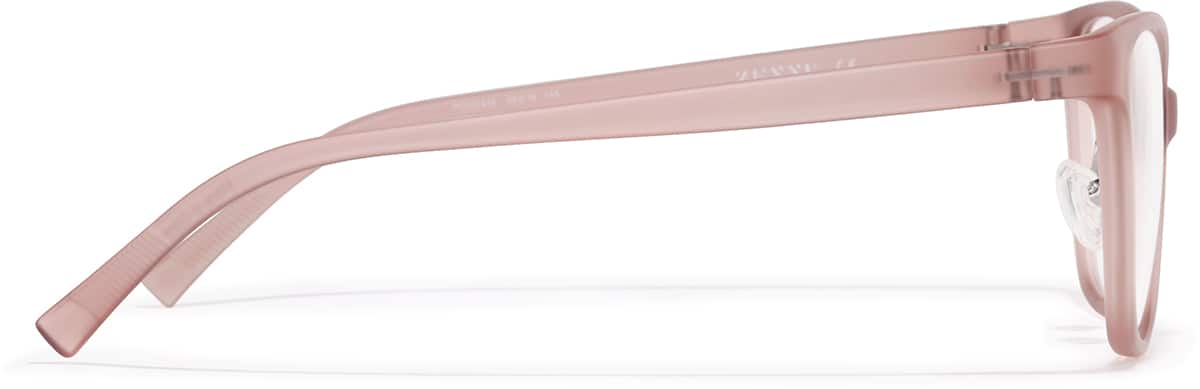 Side view of Lunettes œil-de-chat P2023415 in Rose