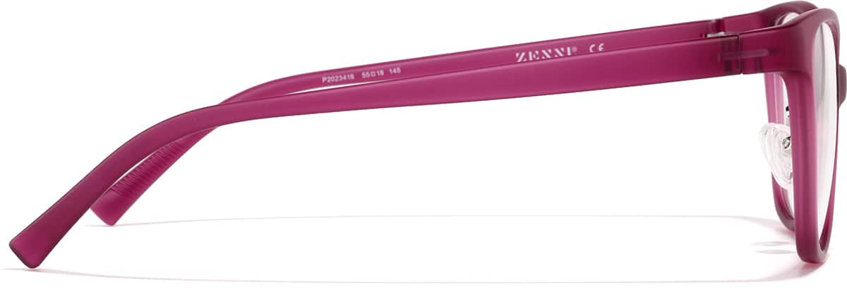 Side view of Cat-Eye Glasses P2023418 in Pink