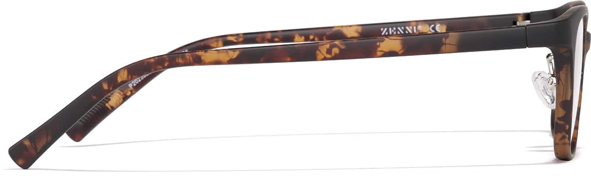 Side view of Cat-Eye Glasses P2023925 in Tortoiseshell
