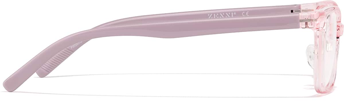 Side view of Kids' Cat-Eye Glasses P2028319 in Pink