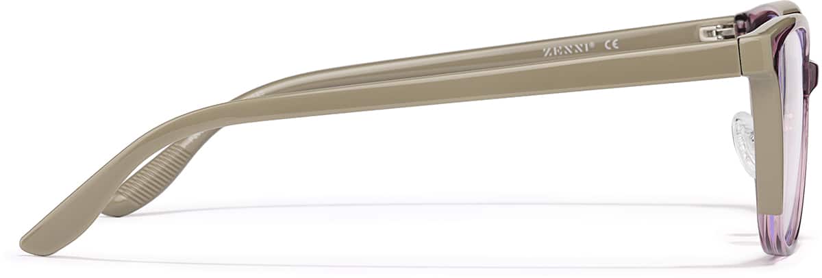 Side view of Cat-Eye Glasses P2033612 in Gray