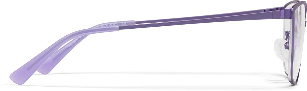 Side view of Cat-Eye Glasses P3219517 in Purple