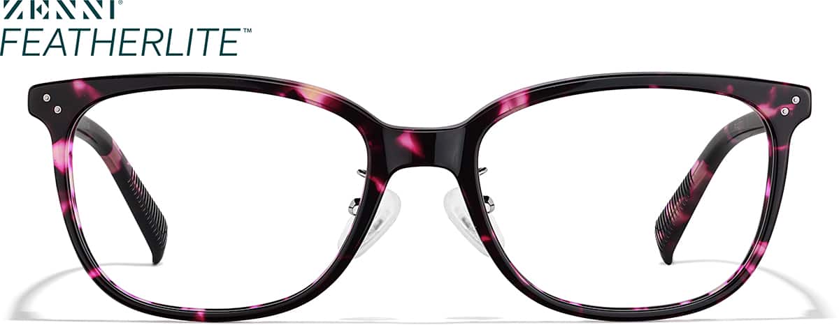Front view of Lentes cuadrados P4427839 in Diseño