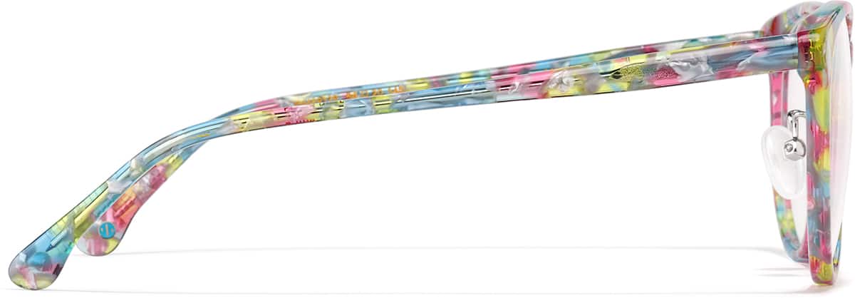 Side view of Round Glasses P4469129 in Multicolor