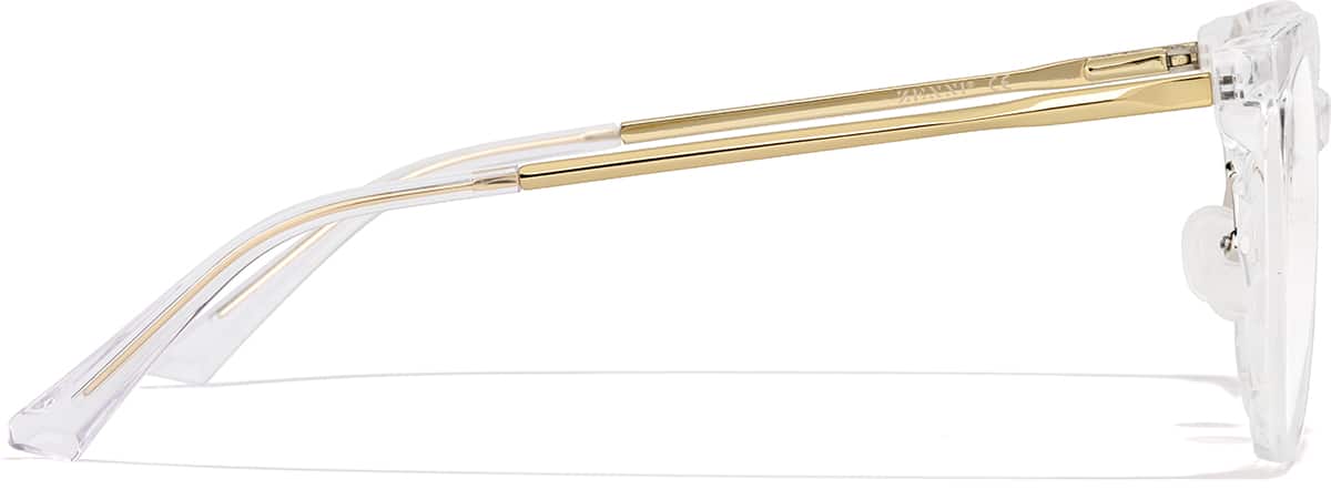 Side view of Cat-Eye Glasses P7841723 in Clear