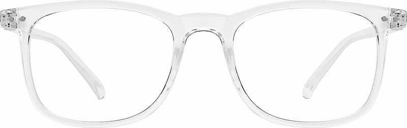 Clear Rectangle Reading Glasses
