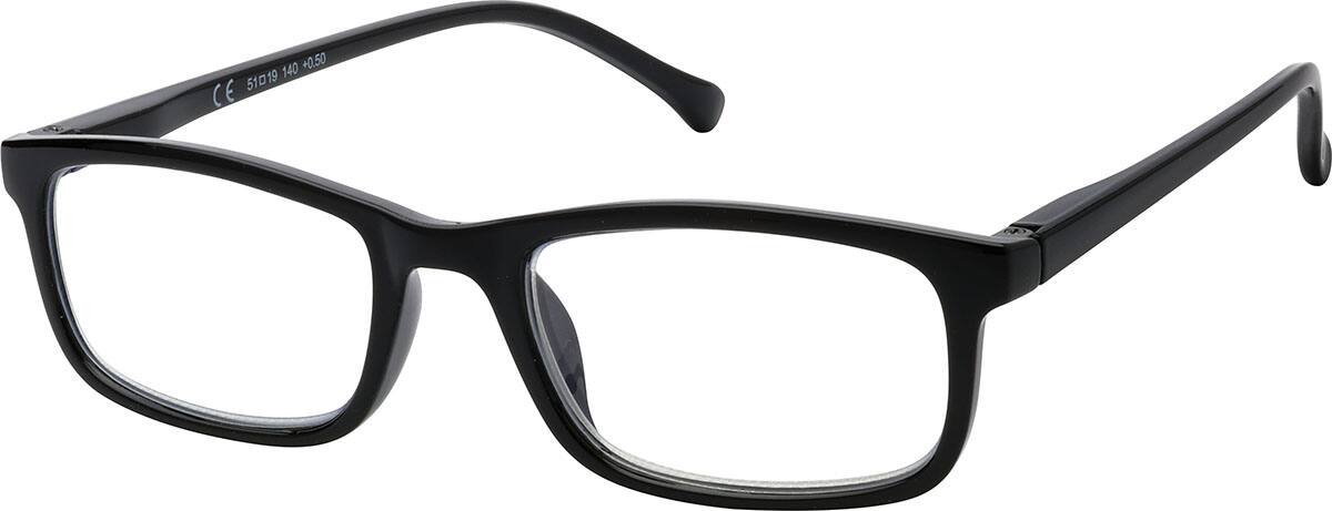Angle view of Rectangle Reader R004021050 in Black