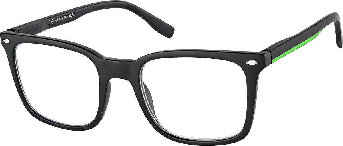 Angle view of Square Readers R009221250 in Black