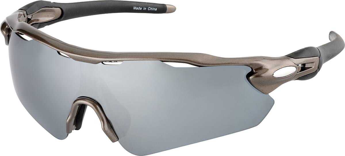 Angle view of Sport Polarized Sunglasses T01021211 in Gray