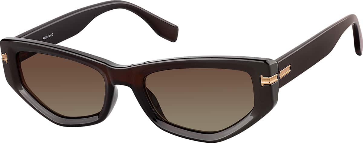 Angle view of Crush T01171515 in Brown
