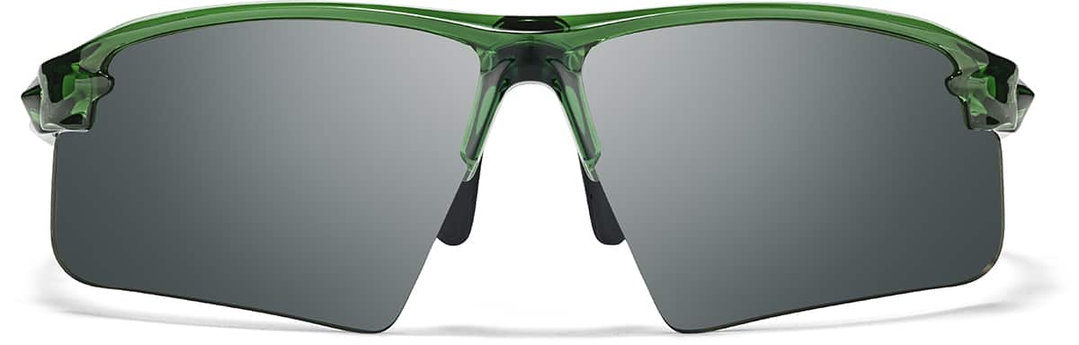 Front view of Lentes de Sol deportivos envolventes T99982411 in Verde