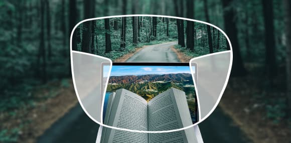 Black/White Rectangle Glasses #125821 | Zenni Optical