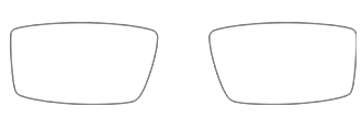 Selected rimless shape ls326