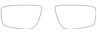 Selected rimless shape ls329