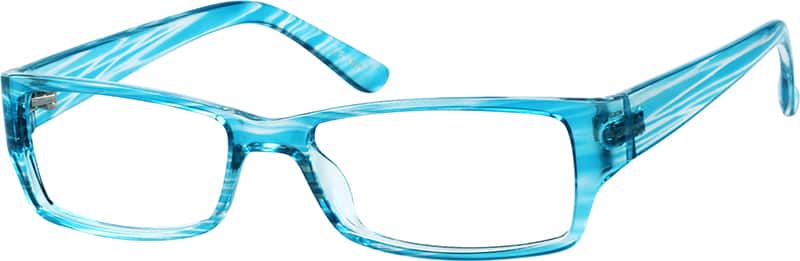 Brown Rectangle Acetate Eyeglasses #1226 | Zenni Optical Eyeglasses