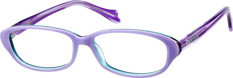 Purple Oval Eyeglasses #1813 | Zenni Optical Eyeglasses