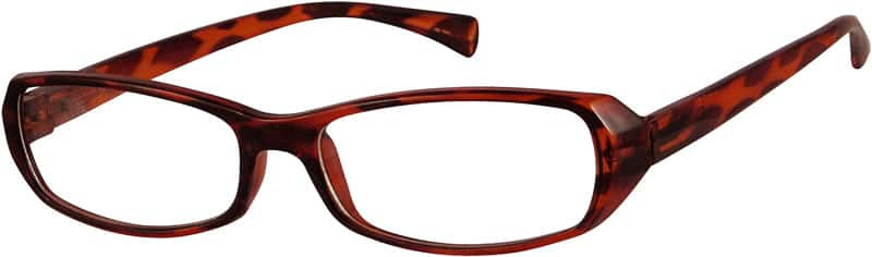 Orange Plastic Full-Rim Frame with Spring hinges #2328 | Zenni Optical ...