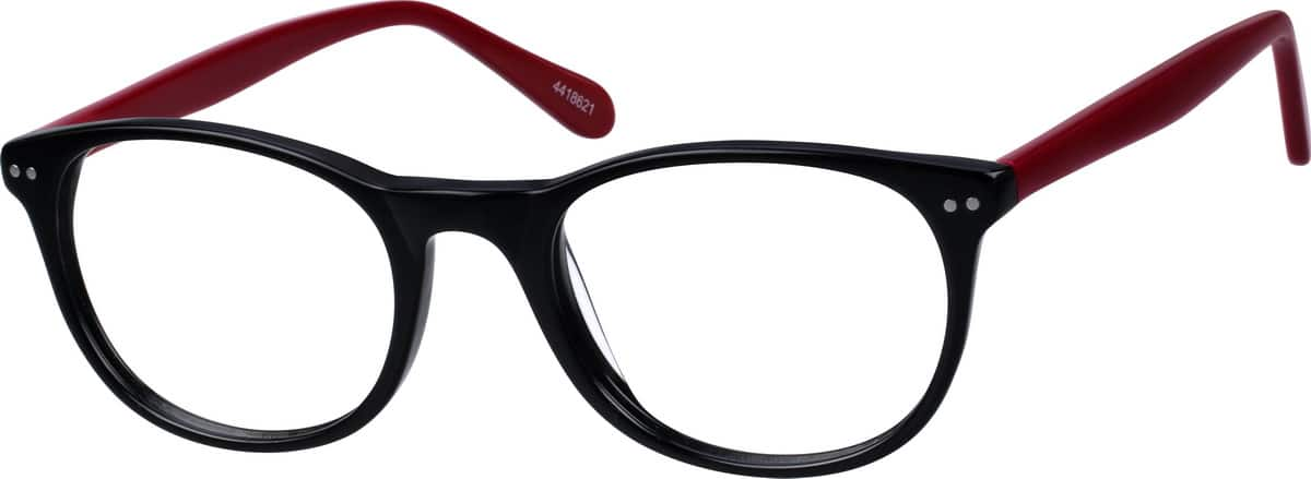 Tortoiseshell Thin Acetate Oval Eyeglasses #44186 | Zenni Optical ...