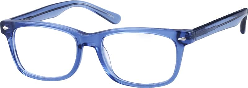 Blue Acetate Full-Rim Frame #4458 | Zenni Optical Eyeglasses