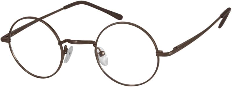 Silver Metal Alloy Round Eyeglasses #5500 | Zenni Optical Eyeglasses