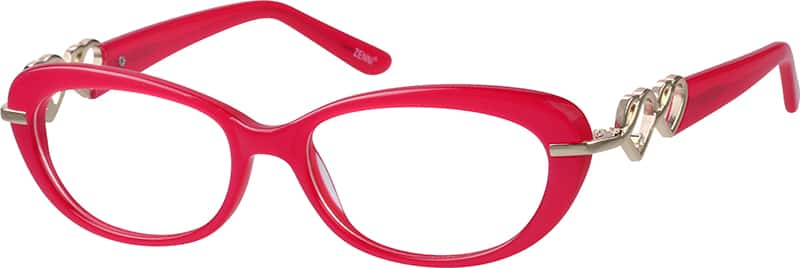 Pink Acetate Full-Rim Frame #6260 | Zenni Optical Eyeglasses